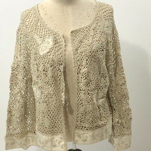 PERUVIAN CONNECTION CROCHET TOP